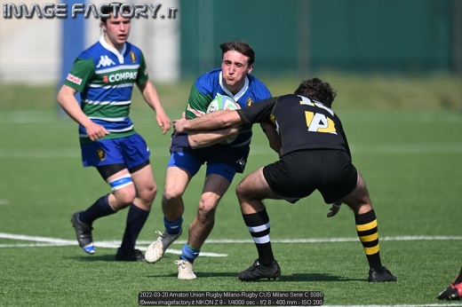 2022-03-20 Amatori Union Rugby Milano-Rugby CUS Milano Serie C 5080